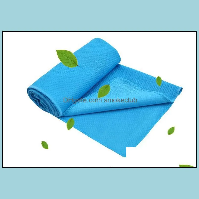 Color Magic Cold Towel Exercise Fitness Sweat Summer Ice Towel Outdoor Sports Ice Cool Towel Hypothermia 90x35cm Cooling Towels