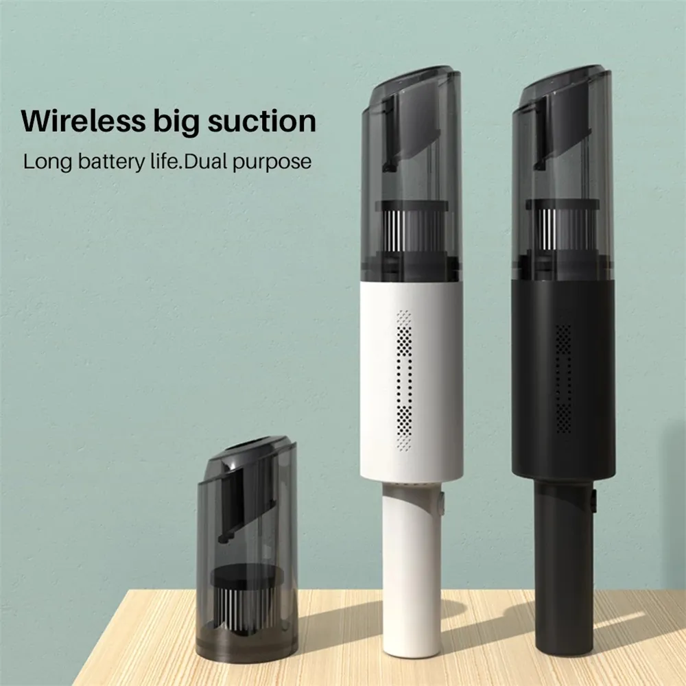 6000PA Car Vacuum Cleaner Wireless Vacuum Cleaner Strong Suction Big Power Handheld Cordless Smart Sweeping For Home Car