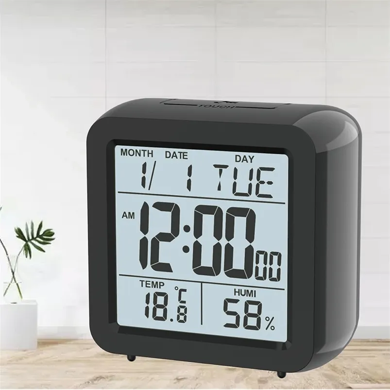 Sveglia Da Tavolo Elettronica Snooze Calendario Orologio Da Comodino Bambini  Con Retroilluminazione Temperatura Domestica Umidità Interna Batteria  210804 Da 18,81 €