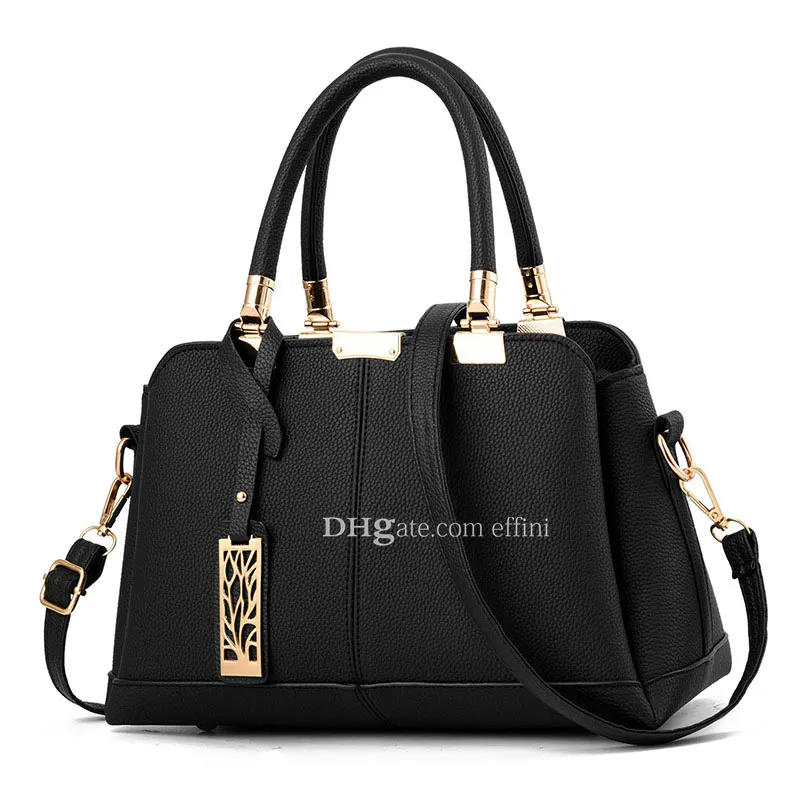 HBP Womens Tote Handbags Borse a tracolla Borse Fashion Travel Style Borsa in pelle PU femminile Borsa a tracolla di alta qualità Effini Store