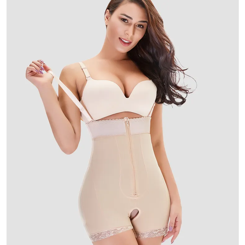 Taille Trainer Volledige Body Shaper Underbust Afslanken Schede Corset Girdle Butt Lifter Bodysuit Dames Colombianas Gratis DHL