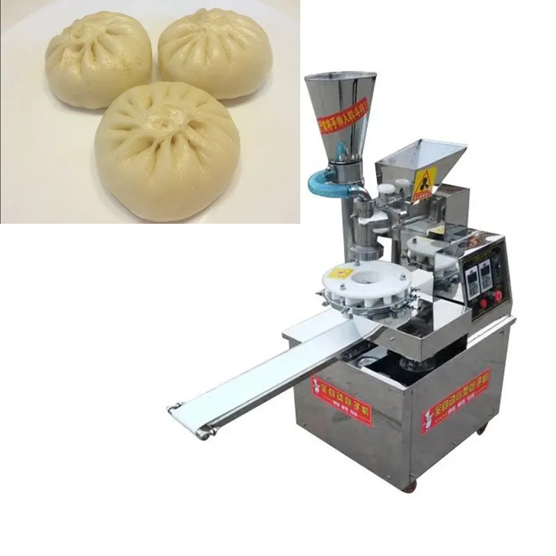 1.8kw 110 فولت / 220 فولت الصينية بوزي صانع آلة التلقائي مومو صنع التجارية شياو طويلة تانغ ملء المعالجات الغذائية