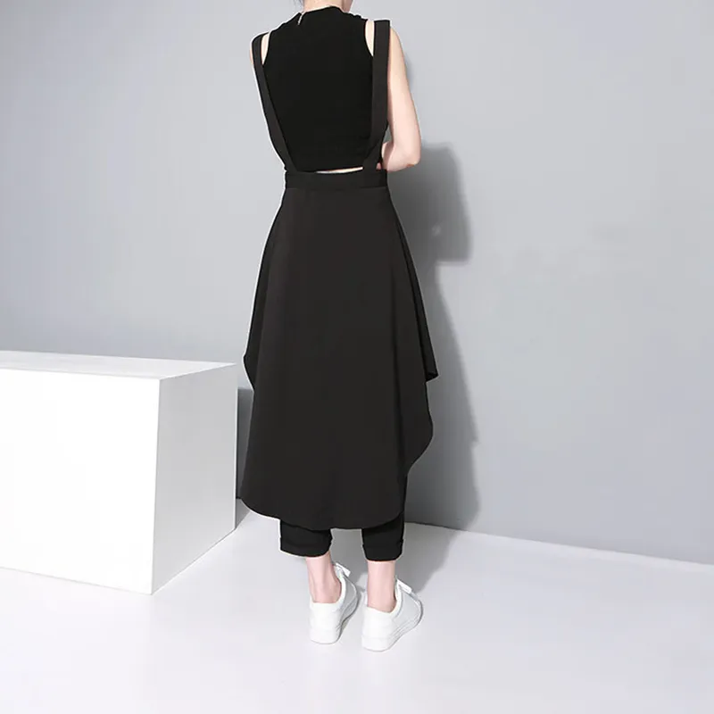 AMERI / ASYMMETRY SUSPENDER SKIRT アメリ Ameri VINTAGE AMERI / ASYMMETRY SUSPENDER SKIRT アメリ Ameri VINTAGE