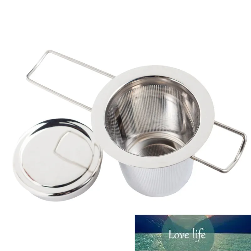 Reusable Mesh Tea Infuser Stainless Steel Strainer Loose Leaf Teapot Spice Filter With Lid Cups Kitchen Accessories Factory price expert design Quality Latest