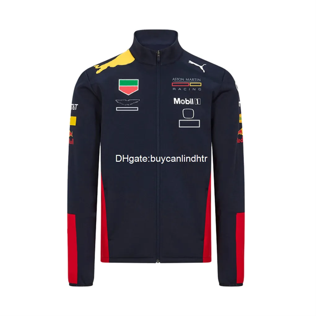 F1 Team Hoodie Spring and Autumn Jacket Verstappen Sweatshirt Same Style Customization