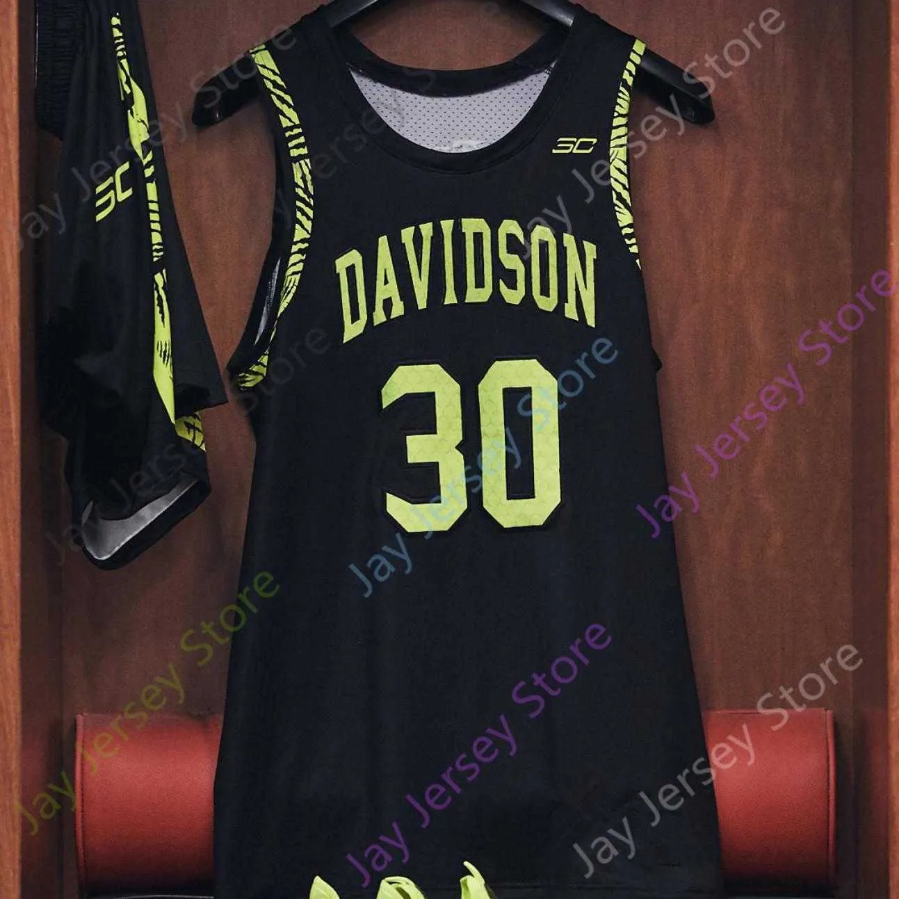 Custom Davidson Wildcats Basketball Jersey NCAA College Curry Kellan Grady Jon Axel Gudmundsson Luka Brajkovic Carter Collins Luke Frampton