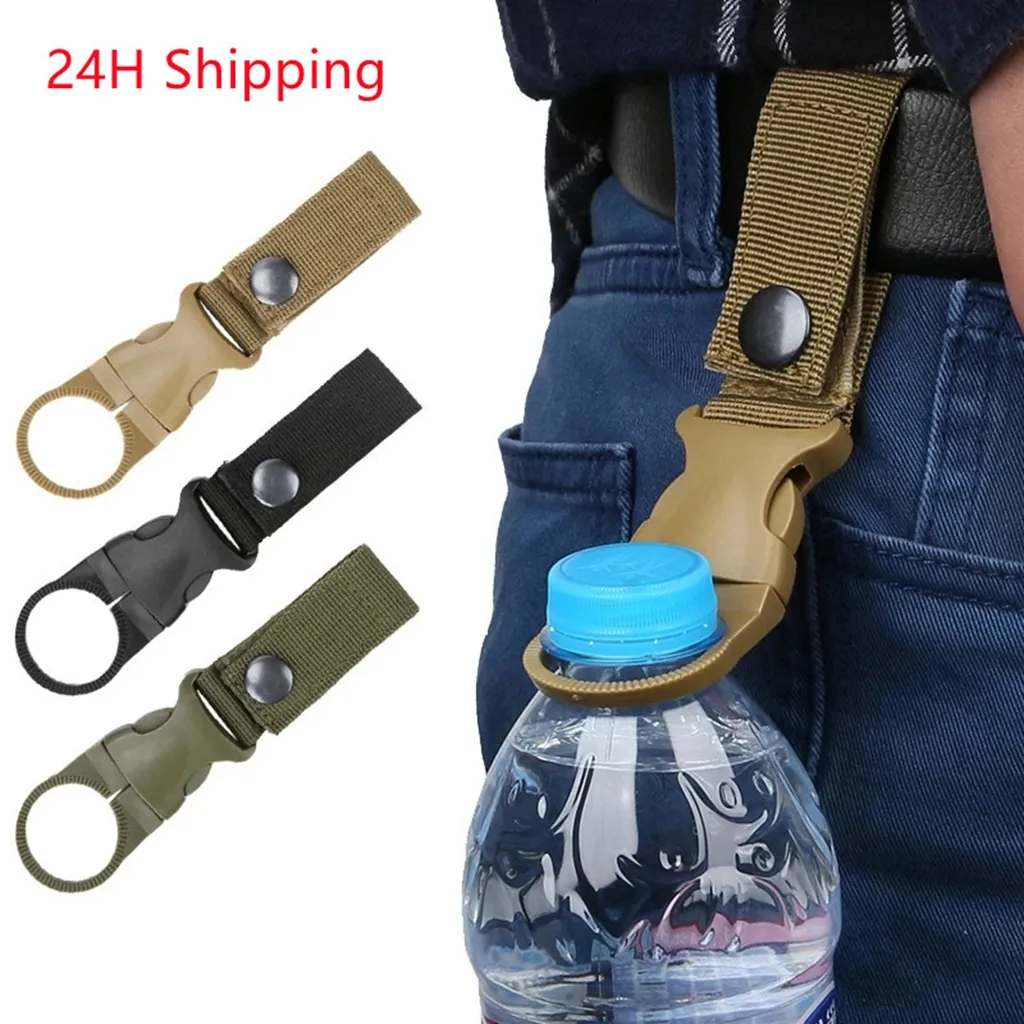 2022 Nieuwe Outdoor Multifunctionele Riem Wandelen Rugzak Polyester Opknoping Gesp Mens Tactische Belt Accessoires Sleutelhanger