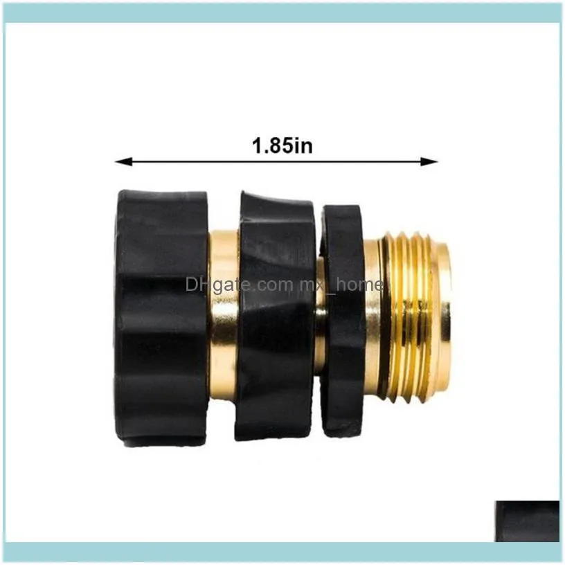 Pairs Garden Water Pipe Quick Connector Male And Female Kit Hose Tap Adapter Watering Equipments