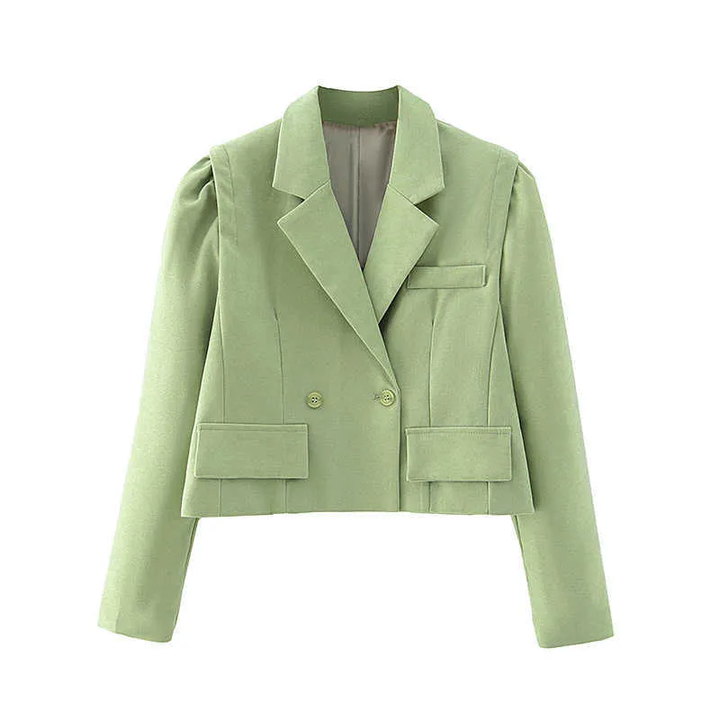 Ladies green suit jacket deals