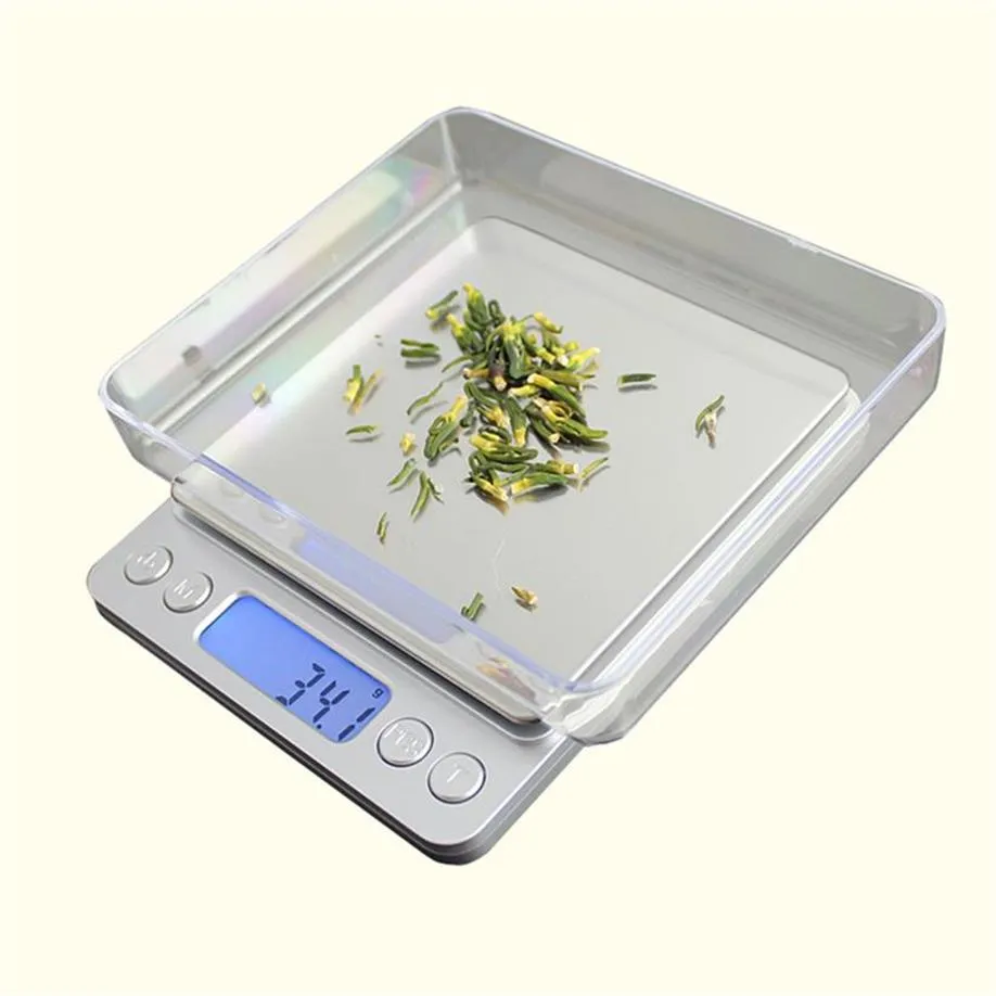 Digital Mini Pocket Food Scale Schmuck Küche Multifunktions 1000g / 0,1 g A23313T