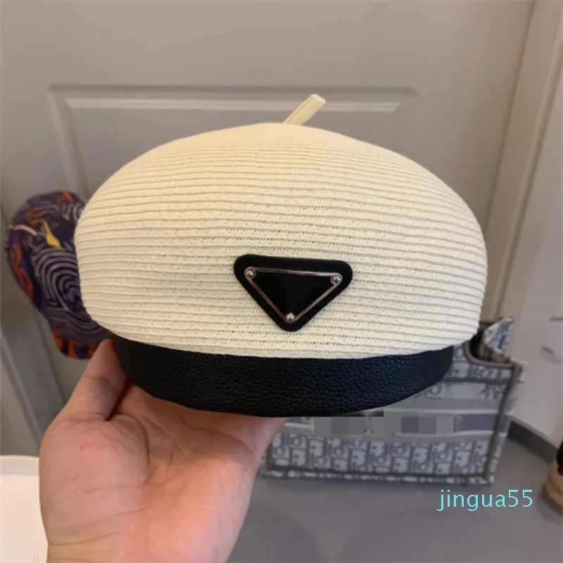 Designer Cap Bucket Hat Mode Hommes Femmes Chapeaux Équipés Haute Qualité Chapeaux De Soleil De Paille Bérets