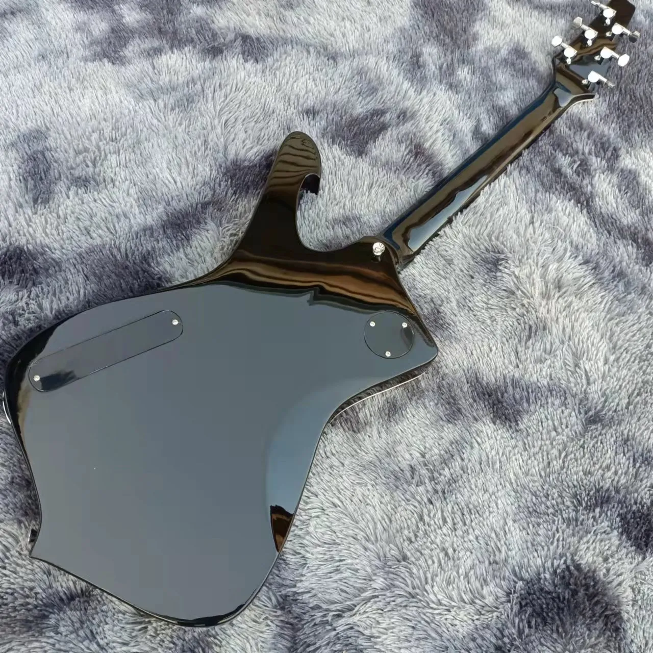 HYSTERIC GLAMOR GUITAR GIRL PUB MIRROR WHT Vintage Retro