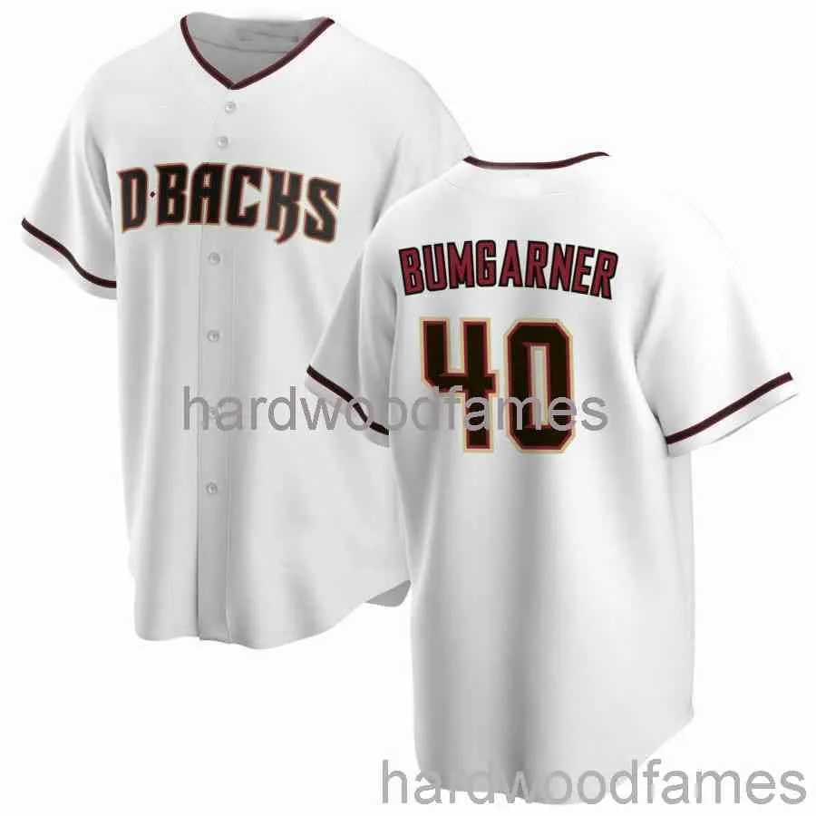 Custom Madison Bumgarner # 40 Jersey Stitched Men Dames Jeugd Kid Baseball Jersey XS-6XL