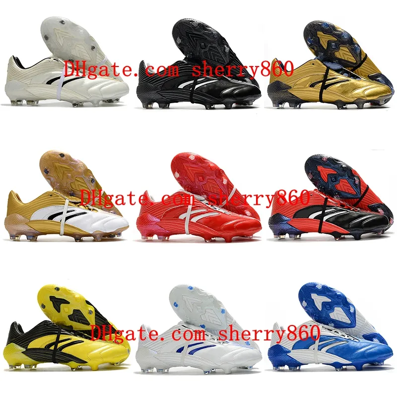 2021 Absolutees 20 FG Soccer Shoes Mäns Cleats Outdoor Football Boots Trainers Leather Scarpe Da Calcio