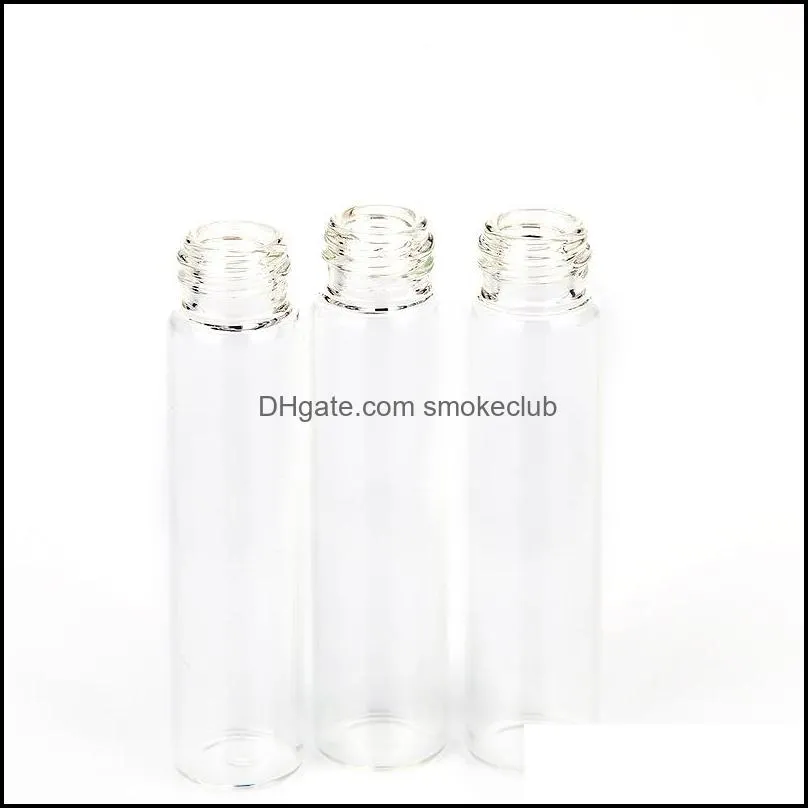 5ML Clear Mini Perfume Glass Bottle Empty Cosmetics Bottle Sample Test Tube Thin Glass Vials Small Spray Bottle toxic free and safe V5