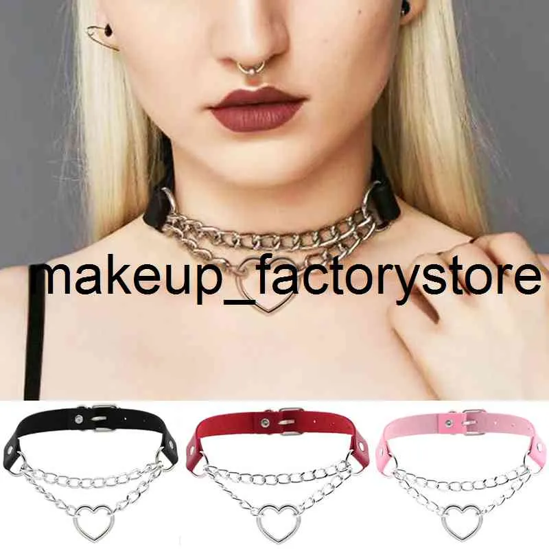 Gothic Herz Leder Halsband Halskette  Sexy BDSM... Von 5,75  | DHgate