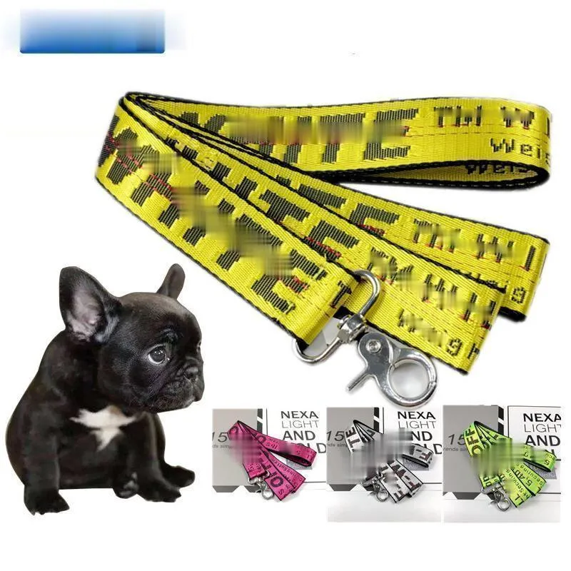 Mode Brief Huisdier Leidingsronen Voor Honden Katten Nylon Walk Dog Leash Outdoor Security Training Hond Harnas 5 Kleuren 160cm