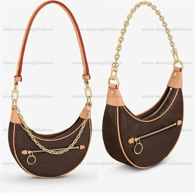 M21183 Bolso Loop Otoño-Invierno M81098 Bolso Croissant Monogramas media luna baguette bandolera Cadena 2022 Diseñadores de la colección Bolsos de mujer Monederos