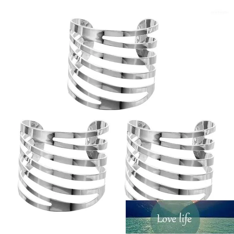 Napkin Rings Delicate Table Buckles Hollow Out El (Silver)1
