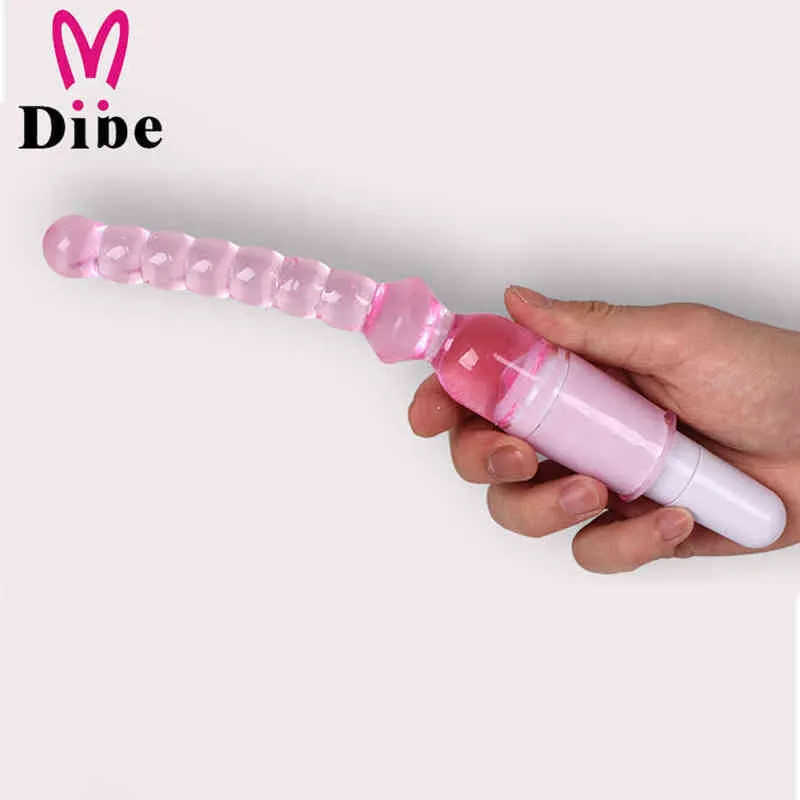 NXY Vibrators Dibe G Spot Massager Взрослые Секс-магазин Секс-игрушки для пар Мастурбация Дилдо Вибратор Палочка Длинные Анальные Butt Plug Bear Silicone 0104