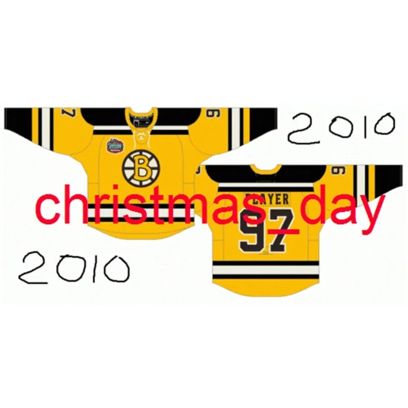 Stitch Custom HOCKEY JERSEY BOSTON BRUINS WINTER CLASSIC OUTDOOR GAME