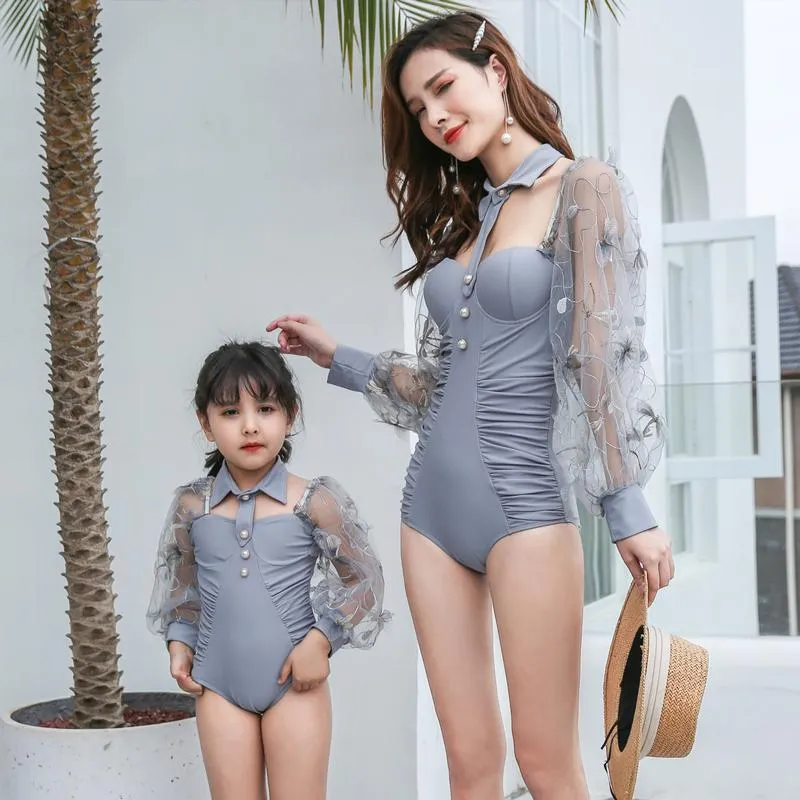 Mom and baby clearance girl swimwear