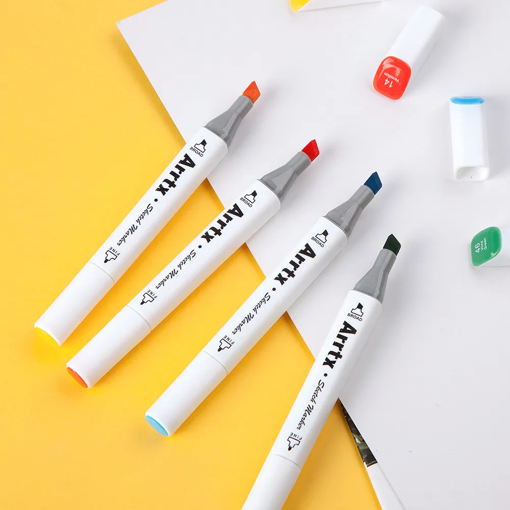 Arrtx Artist 126 Colored Pencils Set with Protective Vertical Insert Box  Organizer Premium Soft Leads Bright