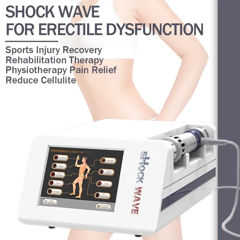 Slimming Machine 2022 Portable Electric Stimulation Acoustiv Shock Wave Medical Physiotherapy Eswt Therapy Machine Shockwave Erectile Dysfunction