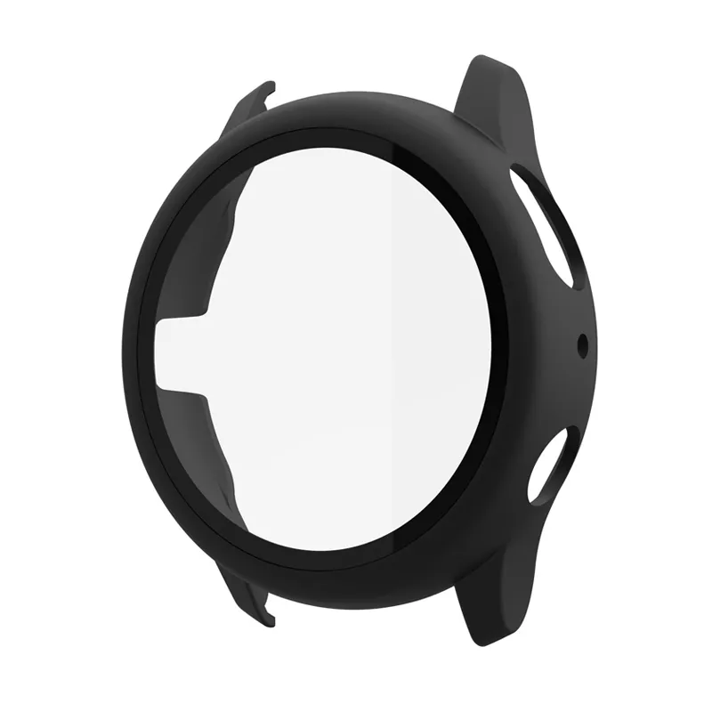 Vetro + Custodia per Samsung Galaxy watch active 2 44mm 42mm Copertura in vetro temperato Paraurti per PC + Proteggi schermo Galaxy watch active 2