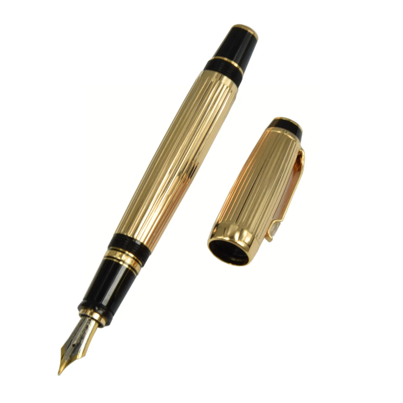 YAMALANG Luxury Pen Gold Drawing Design Ink with Drill Color Random Cap Gift of Metal Texture268h