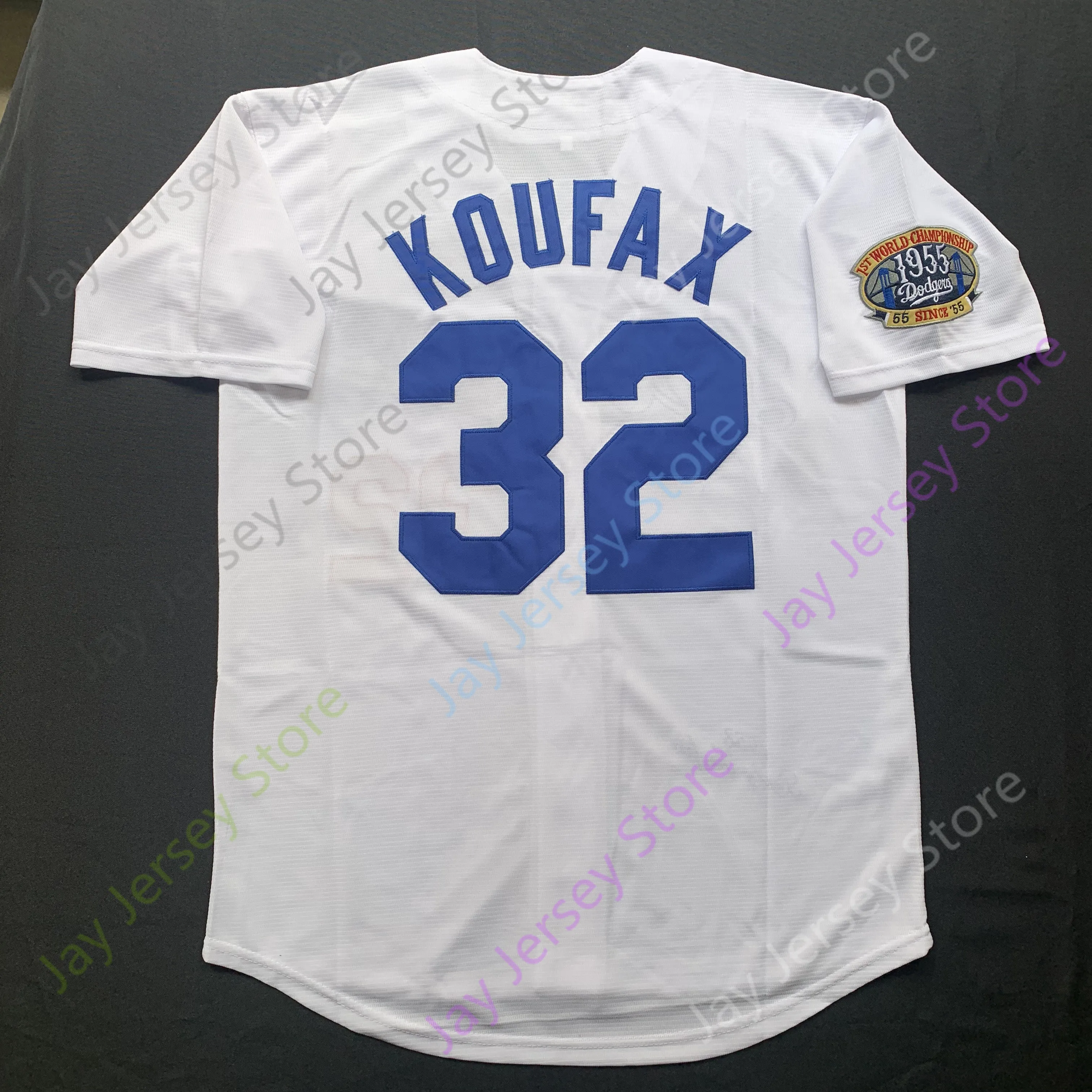 ロサンゼルス・ドジャース Koufax ユニフォーム 32 Sandy Koufax Signed Jersey #32 Baseball HOF Brooklyn Dodgers