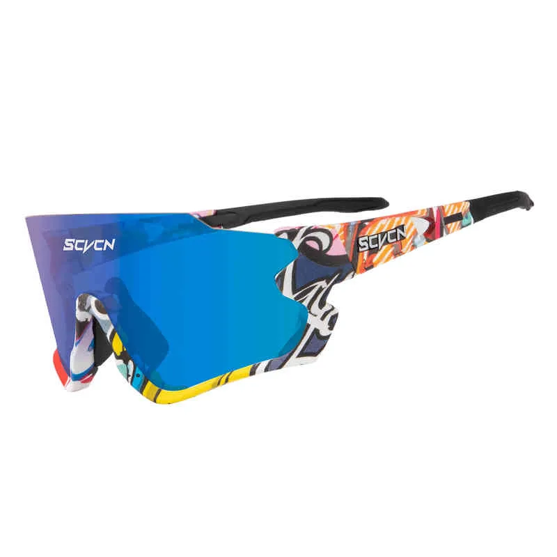 5 obiektywów jazda na rowerze Spolaryzowane okulary Mężczyźni Kobiety Sportowe Jazda Gogle Rower Rasing Okulary Rower MTB Eyewear Anti-Grare Sprzęt