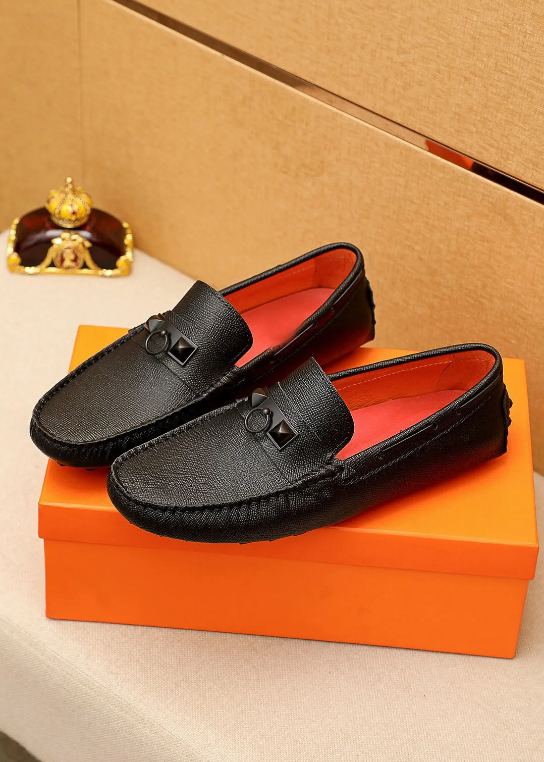 H and discount m loafers mens