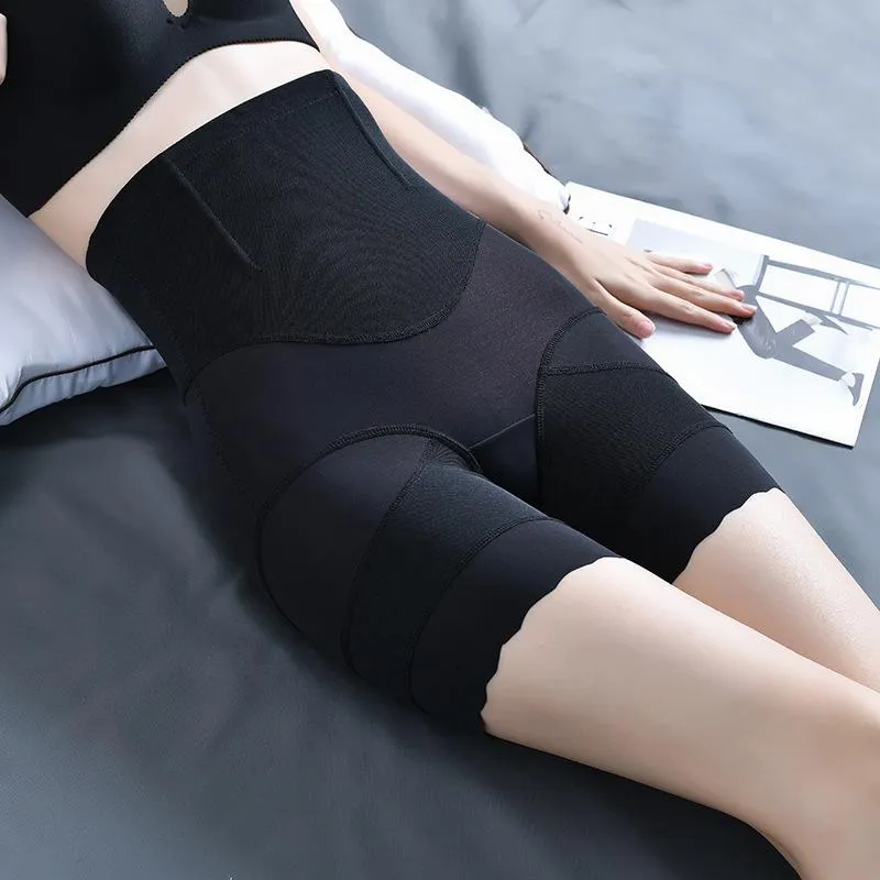 Womens Seamless High Waist Safety Compression Shorts Women With Anti Chafing  Boxer Design Under Skirt Boyshorts For Lingerie From Yanzhexin, $19.24