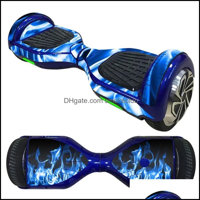 Skateboarding 2021 Protective Vinyl Skin Decal For 6.5in Self Balancing Board Scooter Hoverboard Sticker 2 Wheels Electric Car Film1