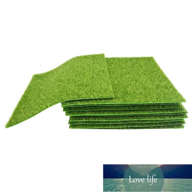 Couronnes Simulation Moss Truf Pelouse Mur Plante Verte Artificielle Décoration De Fête De Mariage Maison Jardin DIY Micro Paysage Faux Fourniture