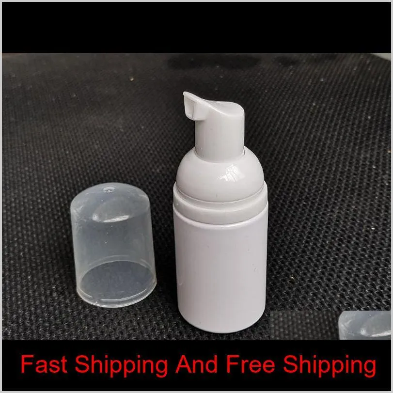  30ml plastic soap dispenser bottle clear white foam pump bottle soap mousses liquid dispenser foaming bottle