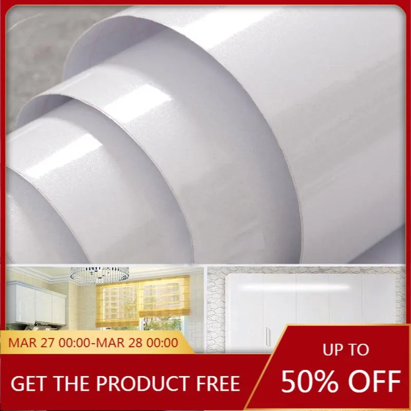 Wallpapers Kitchen Plain White Wallpaper Films Refurbished Wardrobe