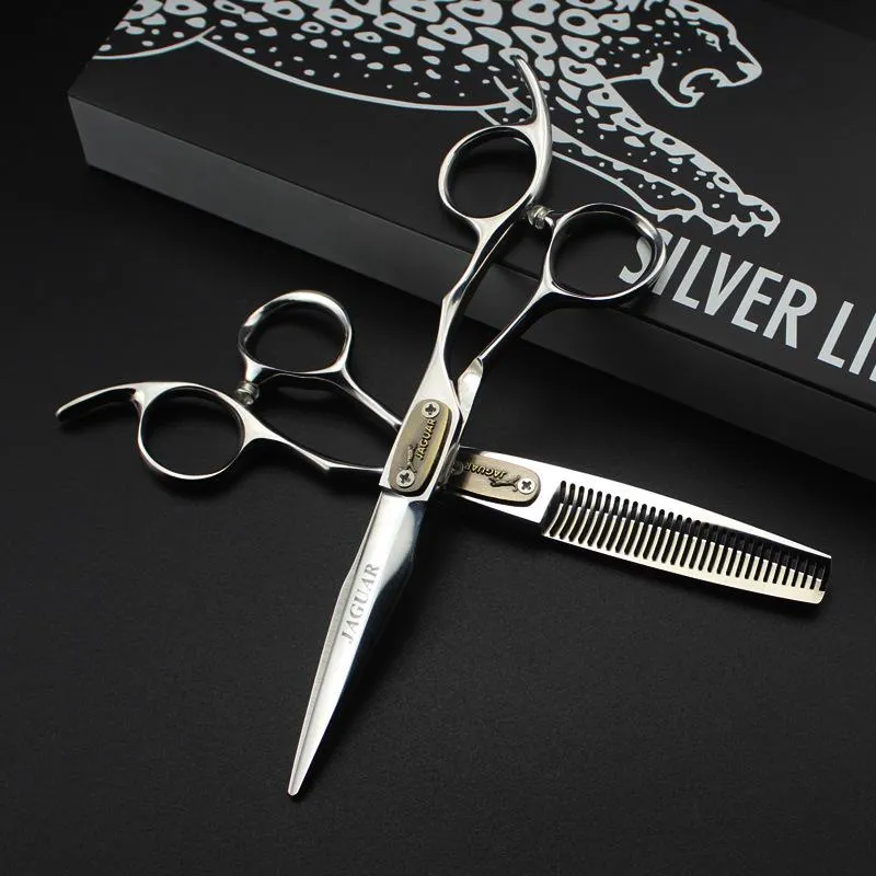 6/7-inch Professional Hair Clippers, Stainless Steel Sharp Hair Clippers, Hairdresser Specific Scissors. (6 Inch-2pc-A - View #7