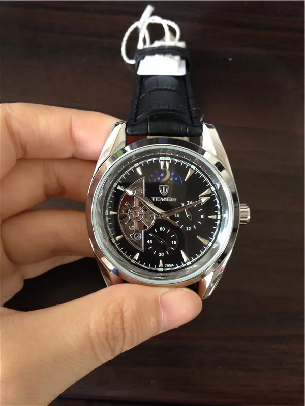 Save Big on Bulk Tevise Mens Watch Skeleton Mens Watches: Automatic  Mechanical Watch With Visible Movement, Stainless Steel Band, Round Dial,  Perfect