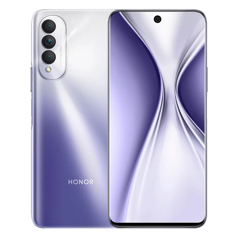 Original Huawei Honor X20 SE 5G Mobiltelefon 8 GB RAM 128 GB ROM MTK Dimension 700 Octa Core Android 6.6 "LCD Vollbild 64MP AI HDR 4000MAH Fingerprint ID Smart Mobiltelefon