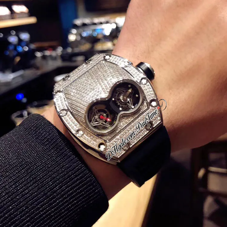 Tourbillon pablo mac donough black dial watch shop