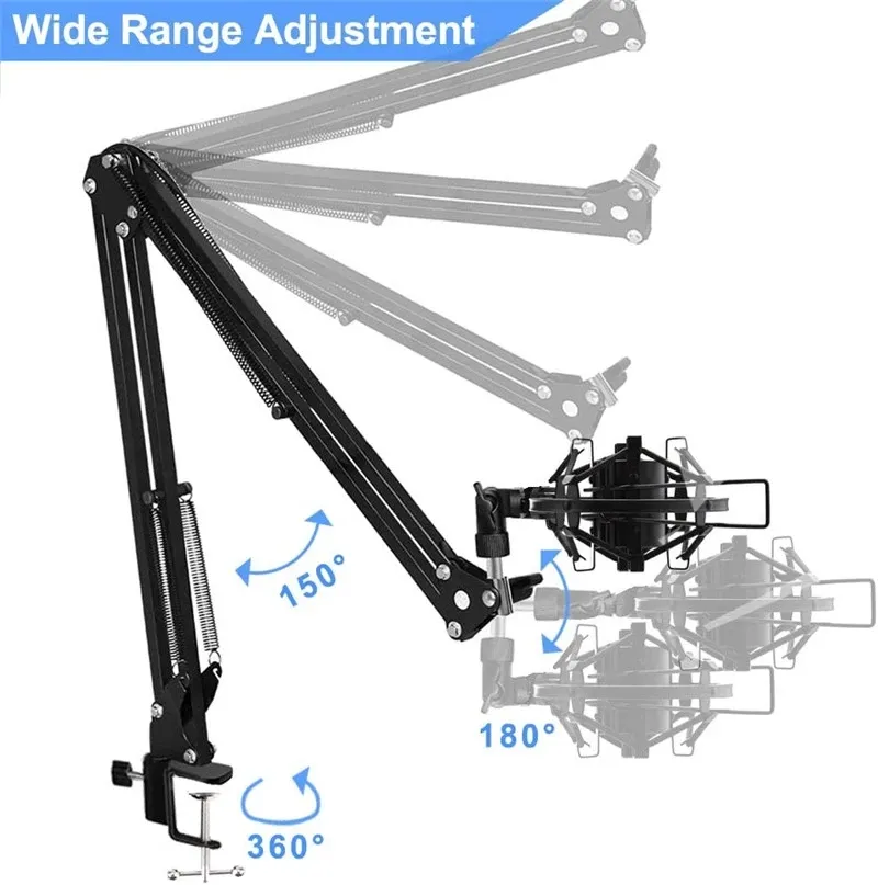 Uurig R058 NAVO Monitor Mount Bracket Verstelbare DSLR Monitor Adapter Mount Universal 1/4 schroef