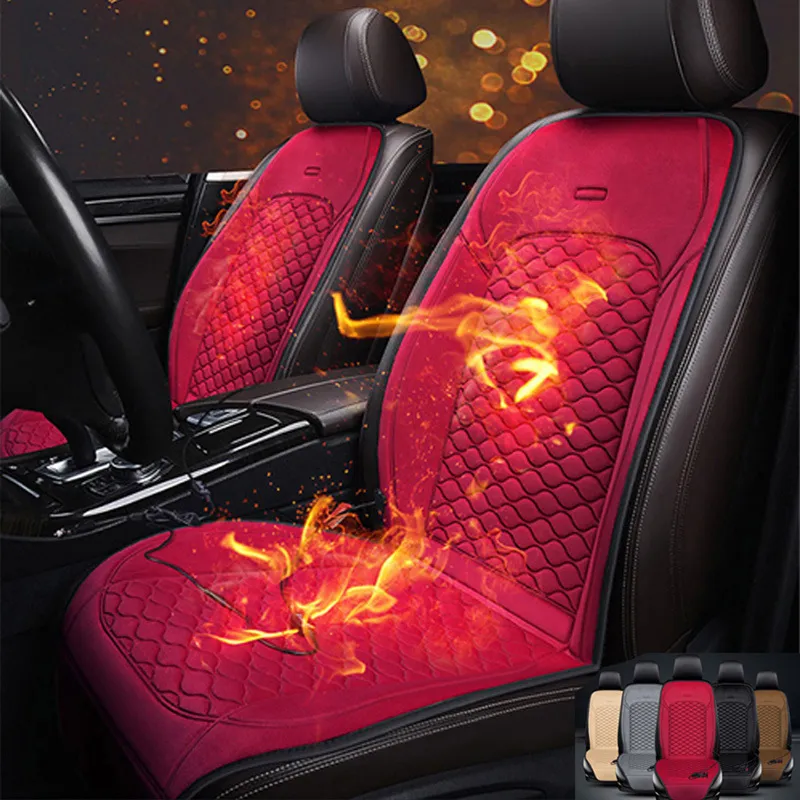 Almofadas de assento de carro aquecido de 12V / 24V alimentação de assento de inverno Aquecimento de inverno, mantenha protetor de veículo quente quente para Lada Vesta Y5 X35