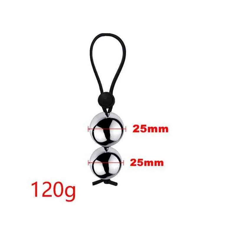 NXYCockrings Drop Ball Heavy Weight Stretcher Man Silicone Penis
