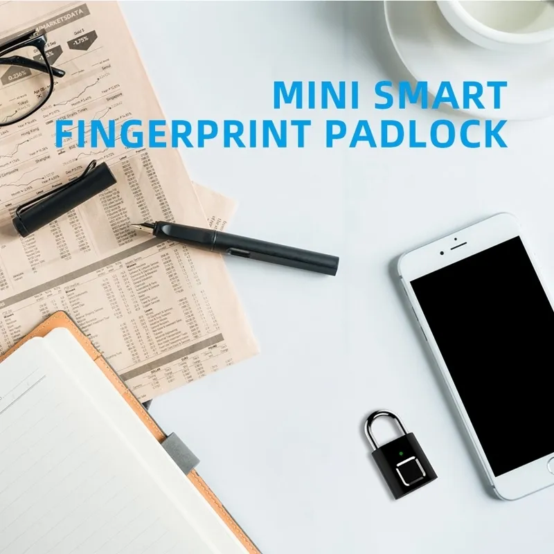 Fingerprint Padlock Smart Lock 9