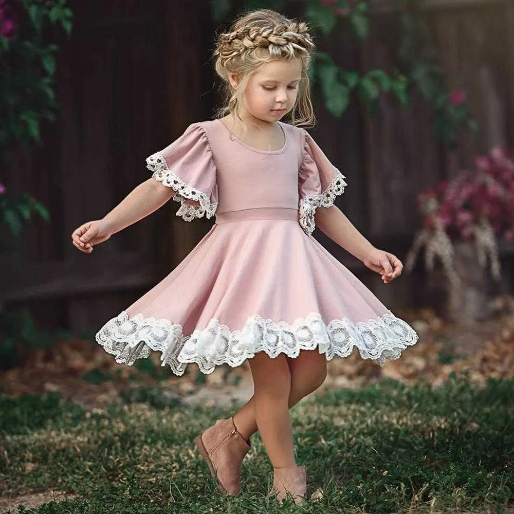 European Style Bead Night Dress for Kids Bow Knee Length Birthday Dress for  Girls Multi-Layer Mesh for 10 Years Girl Dresses