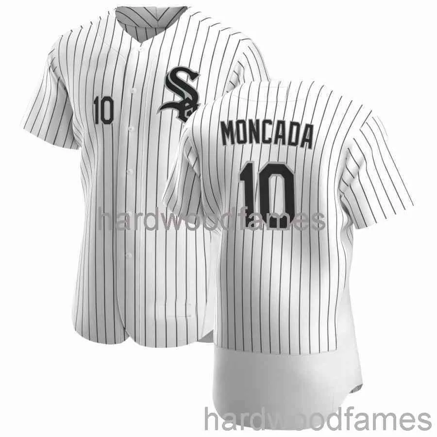 Custom Yoan Moncada #10 White Home Jersey Stitched Men Women Youth Kid Baseball Jersey XS-6XL