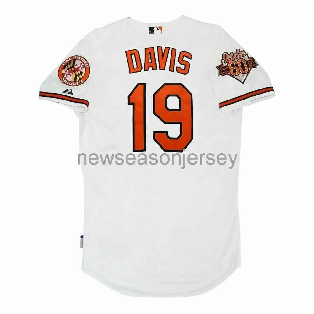 Stitched retro jersey CHRIS DAVIS COOL BASE JERSEY Men Women Youth Baseball Jersey XS-5XL 6XL