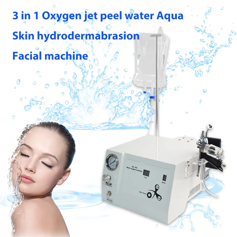 Ny syre jetskal Skönhetsmaskin Särskild lösning för Aqua Peel Water Jets Rengöring och Fuktar ansikte